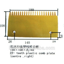 Plaque en peigne en plastique pour escalier